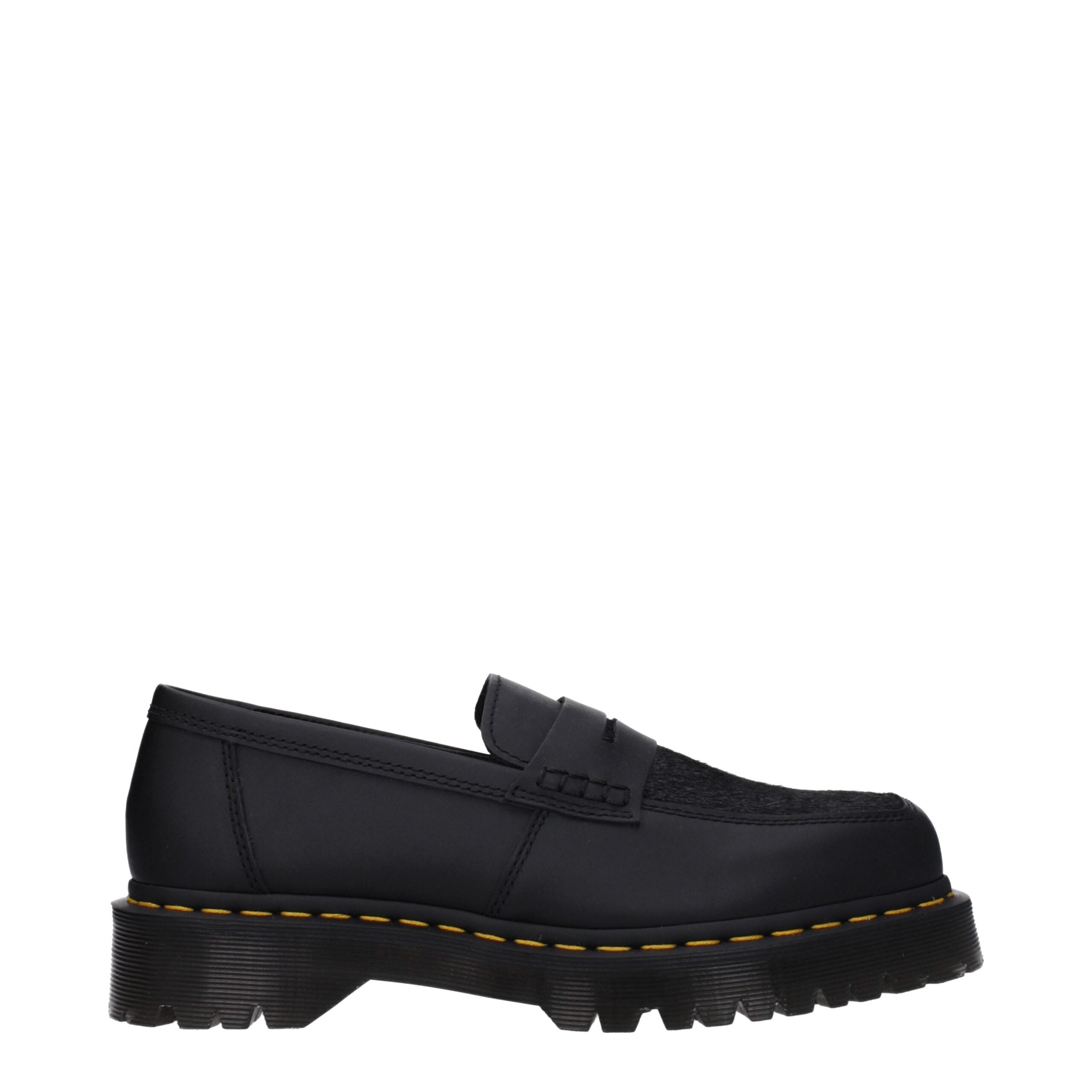 Dr. Martens Black Leather Loafer